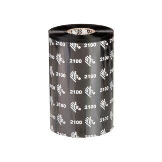 Fita de transferência térmica Zebra 2100 (Cera) - 102mm x 450m