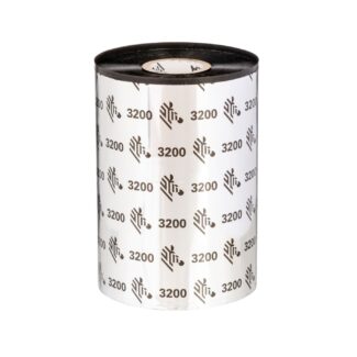 Fita de transferência térmica Zebra 3200 (Cera/Resina) - 102mm x 450m
