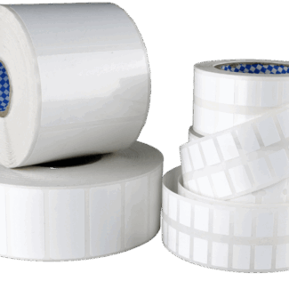 Etiquetas Plástico Polipropileno Branco 128X149mm T25