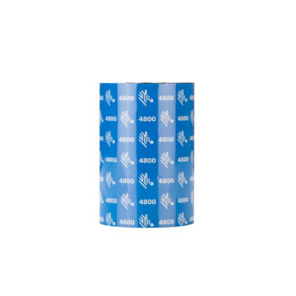 Fita de transferência térmica Zebra 4800 (Resina) - 156mm x 450m